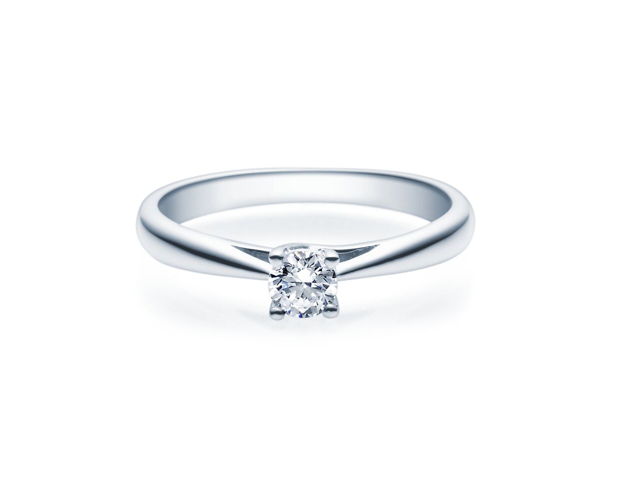 Diamantring 18002 Silber 0,25 ct. Verlobung Silber Ring 