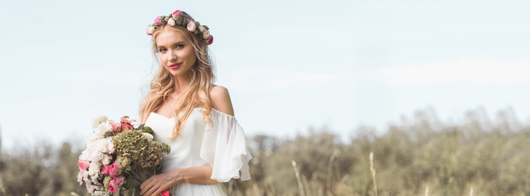 Hochzeit im Kornfeld