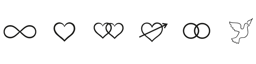 Gravur Ringe Symbole